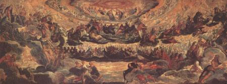 Jacopo Robusti Tintoretto Sketch for Paradise in the Sala del Maggior Consiglio at the Ducal Palace at Venice (mk05) Germany oil painting art